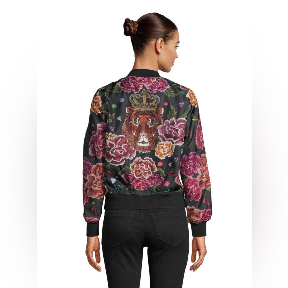 Robert Graham Meredith Silk Embroidered Bomber